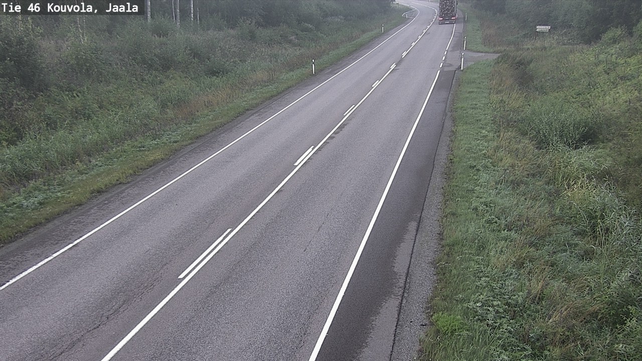 Weather Camera Image Road 46 Kouvola, Jaala, Kouvola, Kymenlaakso