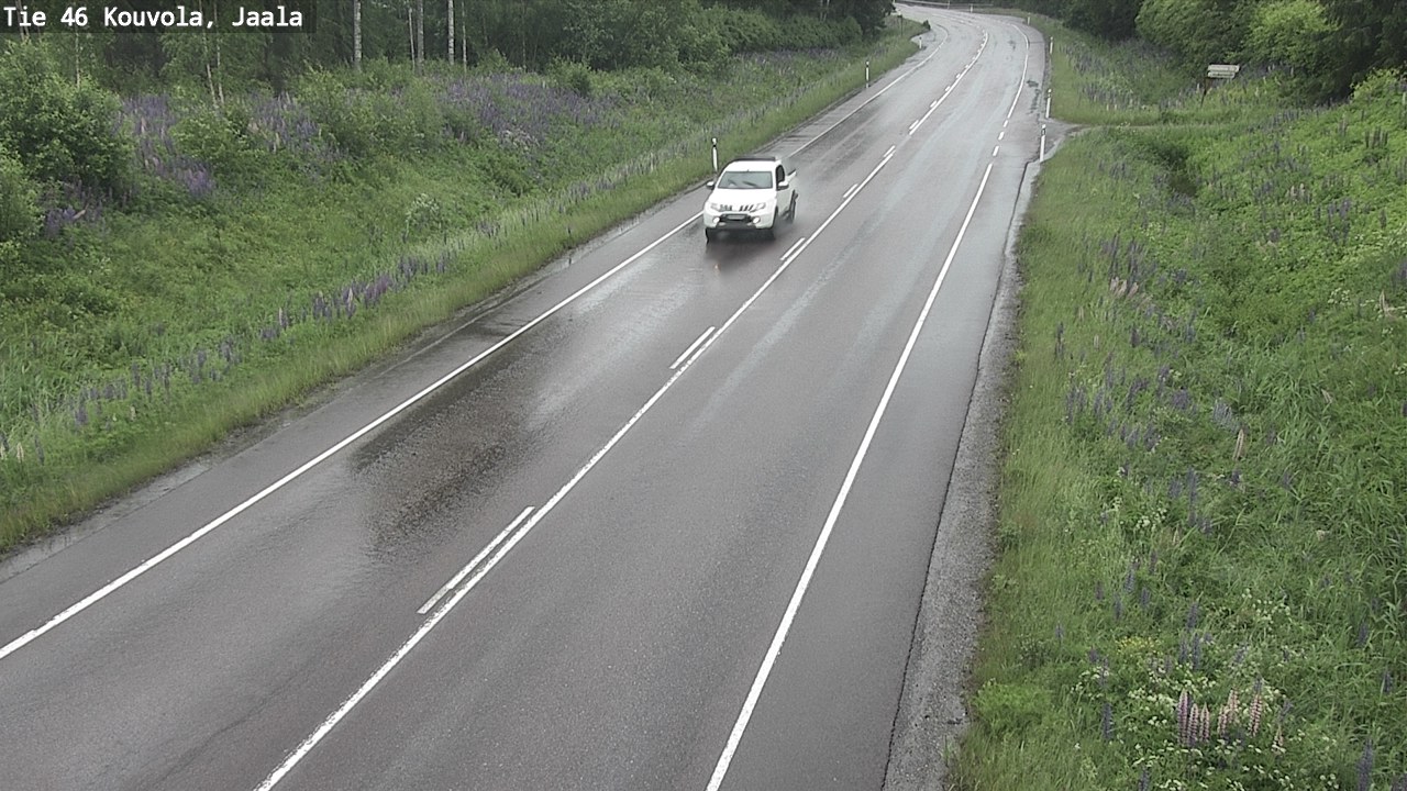 Weather Camera Image Väg 46 Kouvola, Jaala, Kouvola, Kymenlaakso