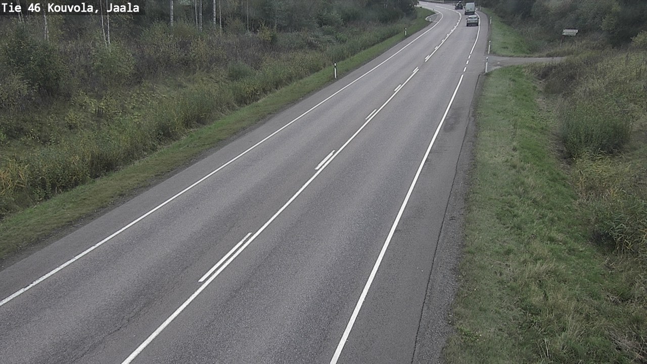 Weather Camera Image Road 46 Kouvola, Jaala, Kouvola, Kymenlaakso