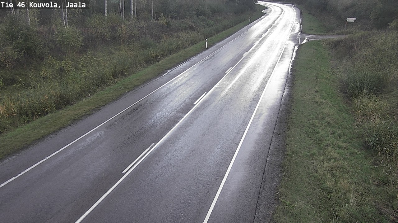 Weather Camera Image Road 46 Kouvola, Jaala, Kouvola, Kymenlaakso