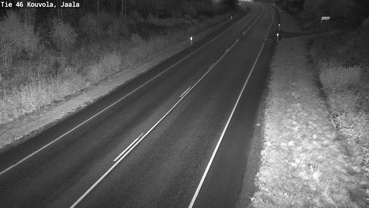 Weather Camera Image Road 46 Kouvola, Jaala, Kouvola, Kymenlaakso