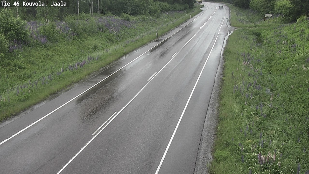 Weather Camera Image Road 46 Kouvola, Jaala, Kouvola, Kymenlaakso