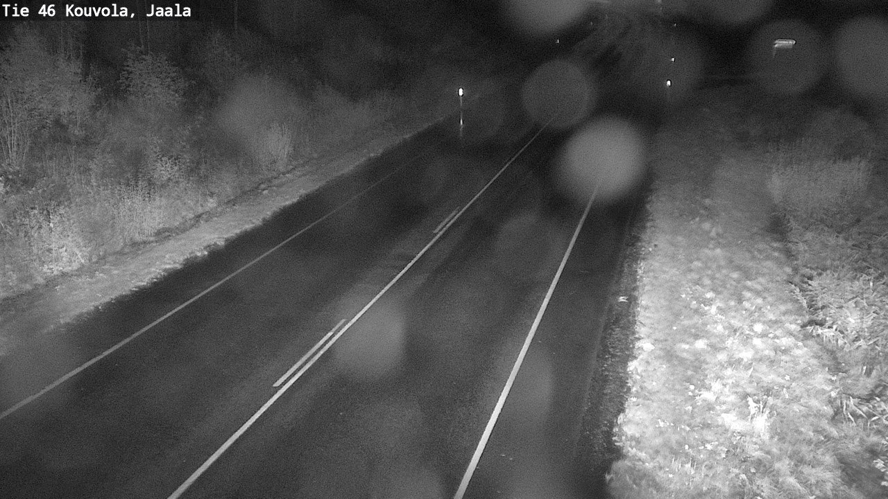 Weather Camera Image Road 46 Kouvola, Jaala, Kouvola, Kymenlaakso