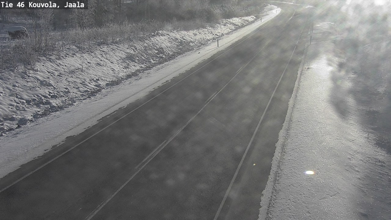 Weather Camera Image Väg 46 Kouvola, Jaala, Kouvola, Kymenlaakso