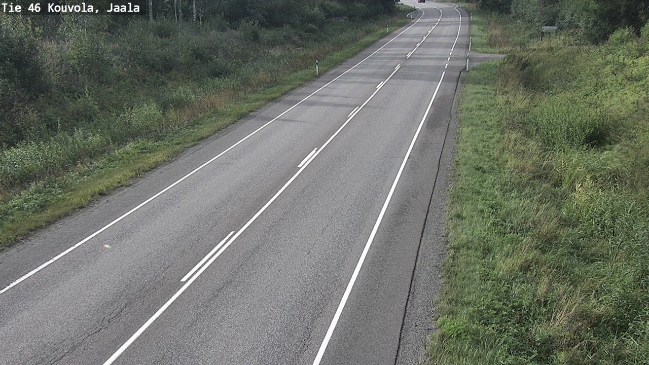 Weather Camera Image Väg 46 Kouvola, Jaala, Kouvola, Kymenlaakso