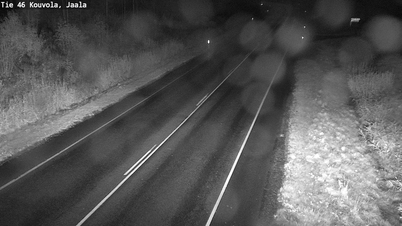 Weather Camera Image Road 46 Kouvola, Jaala, Kouvola, Kymenlaakso