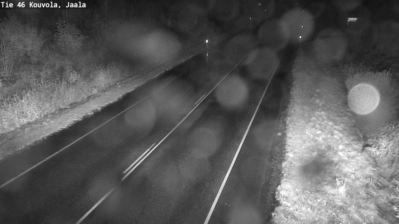 Weather Camera Image Road 46 Kouvola, Jaala, Kouvola, Kymenlaakso