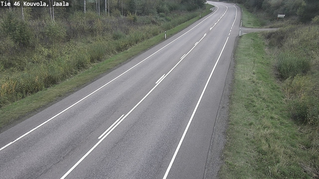 Weather Camera Image Road 46 Kouvola, Jaala, Kouvola, Kymenlaakso