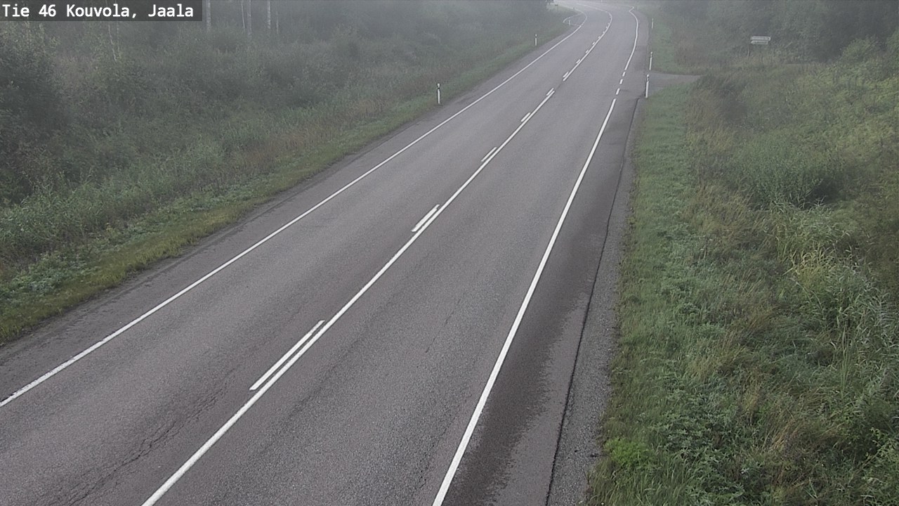 Weather Camera Image Road 46 Kouvola, Jaala, Kouvola, Kymenlaakso