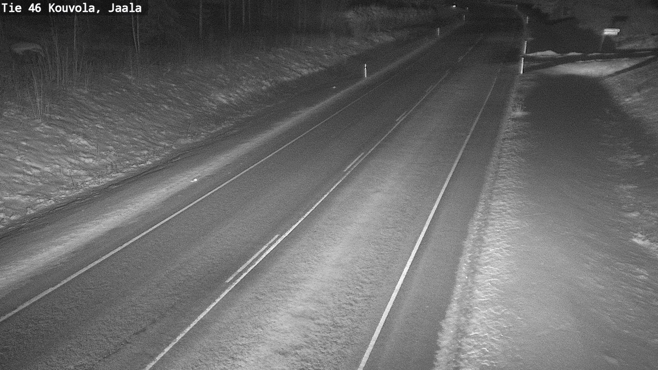 Weather Camera Image Väg 46 Kouvola, Jaala, Kouvola, Kymenlaakso
