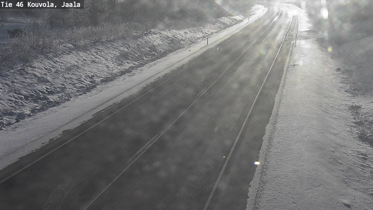 Weather Camera Image Road 46 Kouvola, Jaala, Kouvola, Kymenlaakso