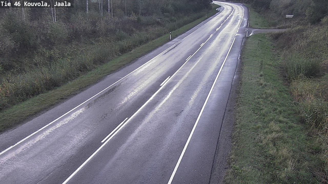 Weather Camera Image Road 46 Kouvola, Jaala, Kouvola, Kymenlaakso