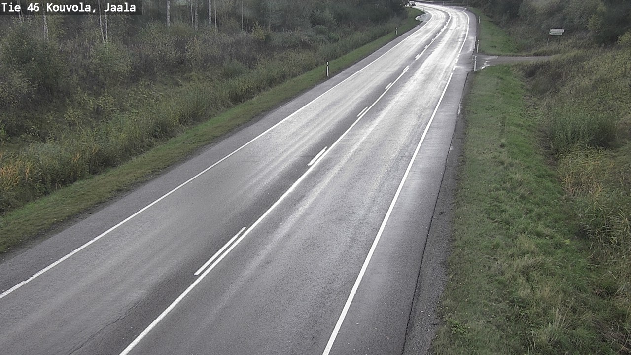 Weather Camera Image Road 46 Kouvola, Jaala, Kouvola, Kymenlaakso