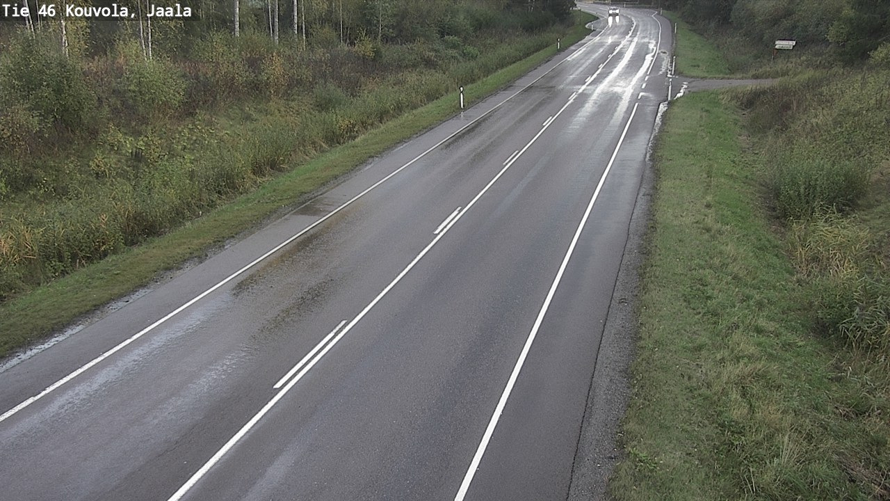 Weather Camera Image Road 46 Kouvola, Jaala, Kouvola, Kymenlaakso