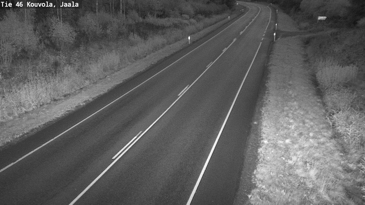 Weather Camera Image Road 46 Kouvola, Jaala, Kouvola, Kymenlaakso