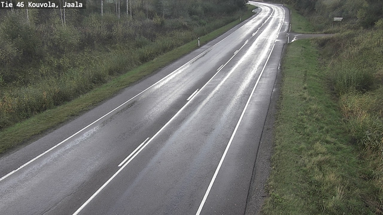 Weather Camera Image Road 46 Kouvola, Jaala, Kouvola, Kymenlaakso