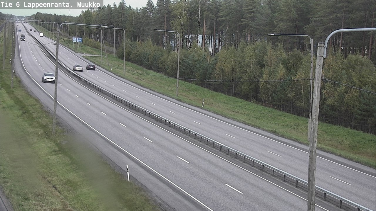 Kelikamerat Kuva Tie 6 Lappeenranta, Muukko, Lappeenranta, Etelä-Karjala