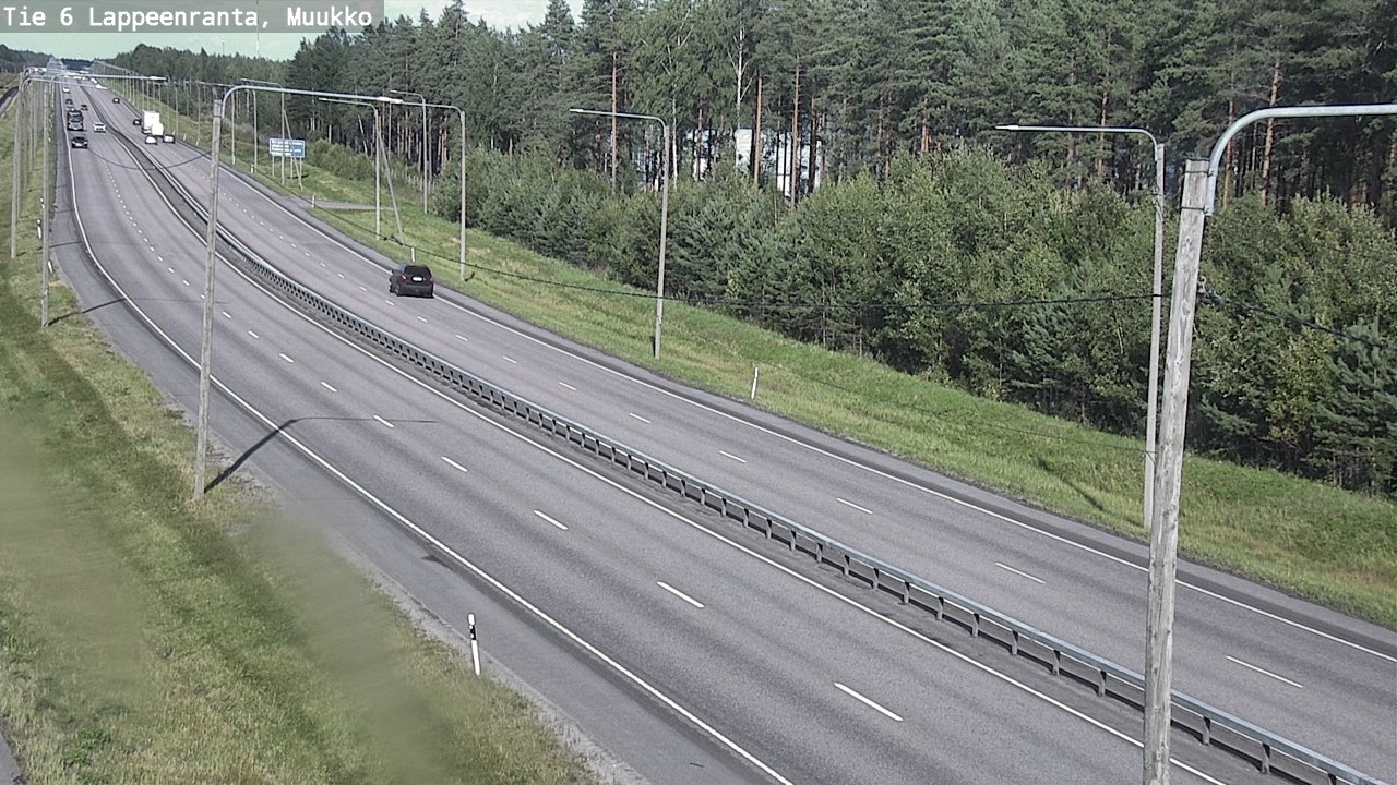 Kelikamerat Kuva Tie 6 Lappeenranta, Muukko, Lappeenranta, Etelä-Karjala