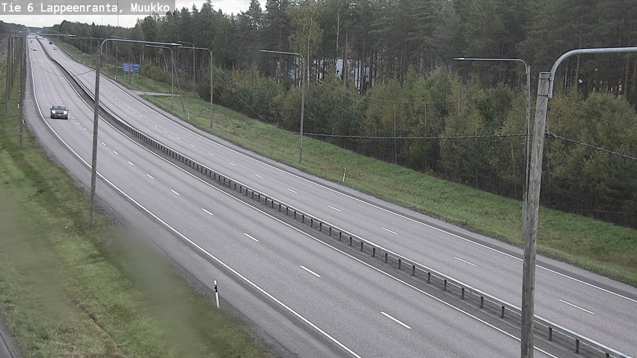 Kelikamerat Kuva Tie 6 Lappeenranta, Muukko, Lappeenranta, Etelä-Karjala