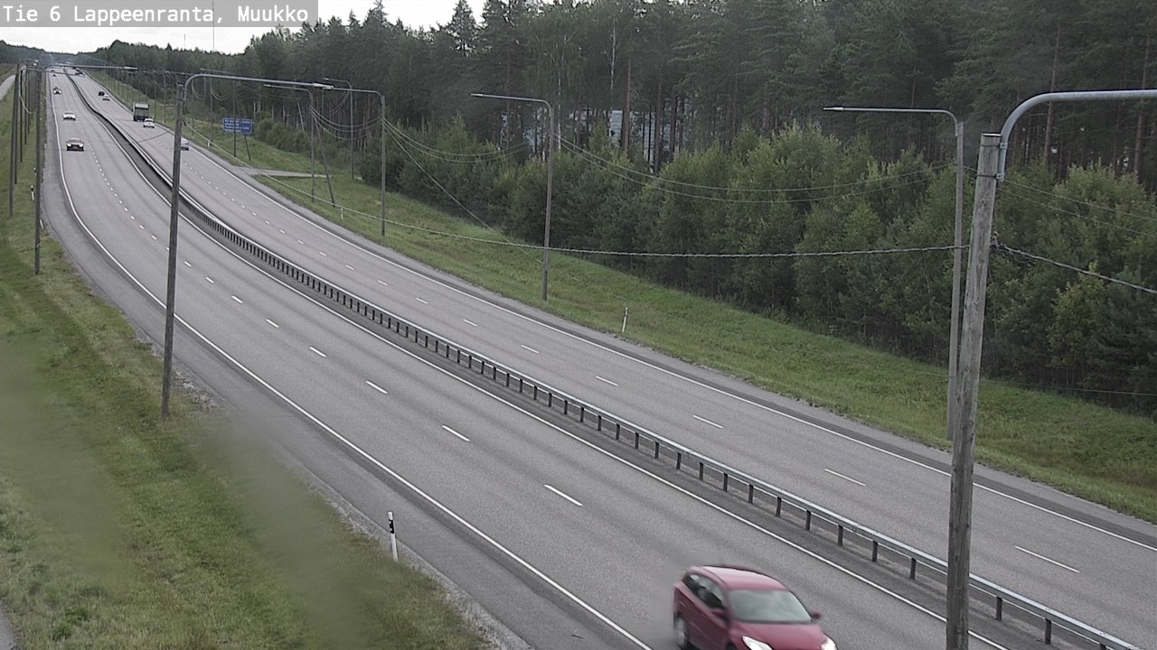 Kelikamerat Kuva Tie 6 Lappeenranta, Muukko, Lappeenranta, Etelä-Karjala