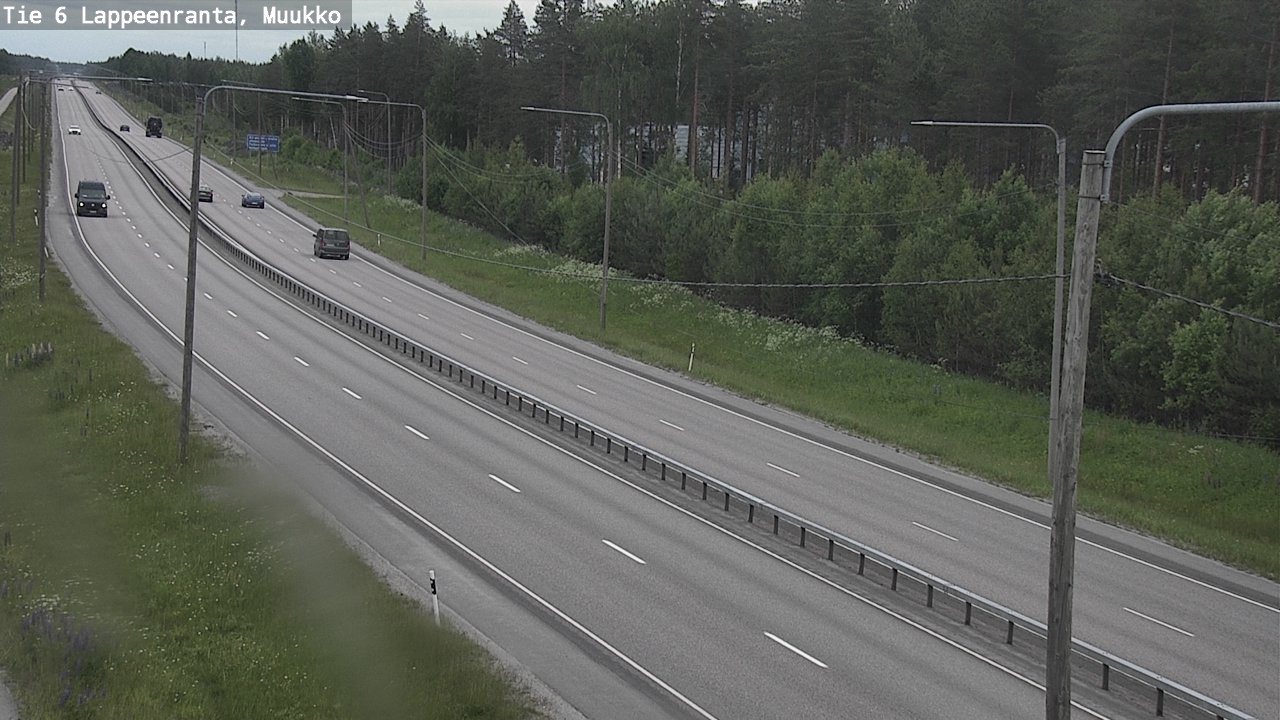 Kelikamerat Kuva Tie 6 Lappeenranta, Muukko, Lappeenranta, Etelä-Karjala