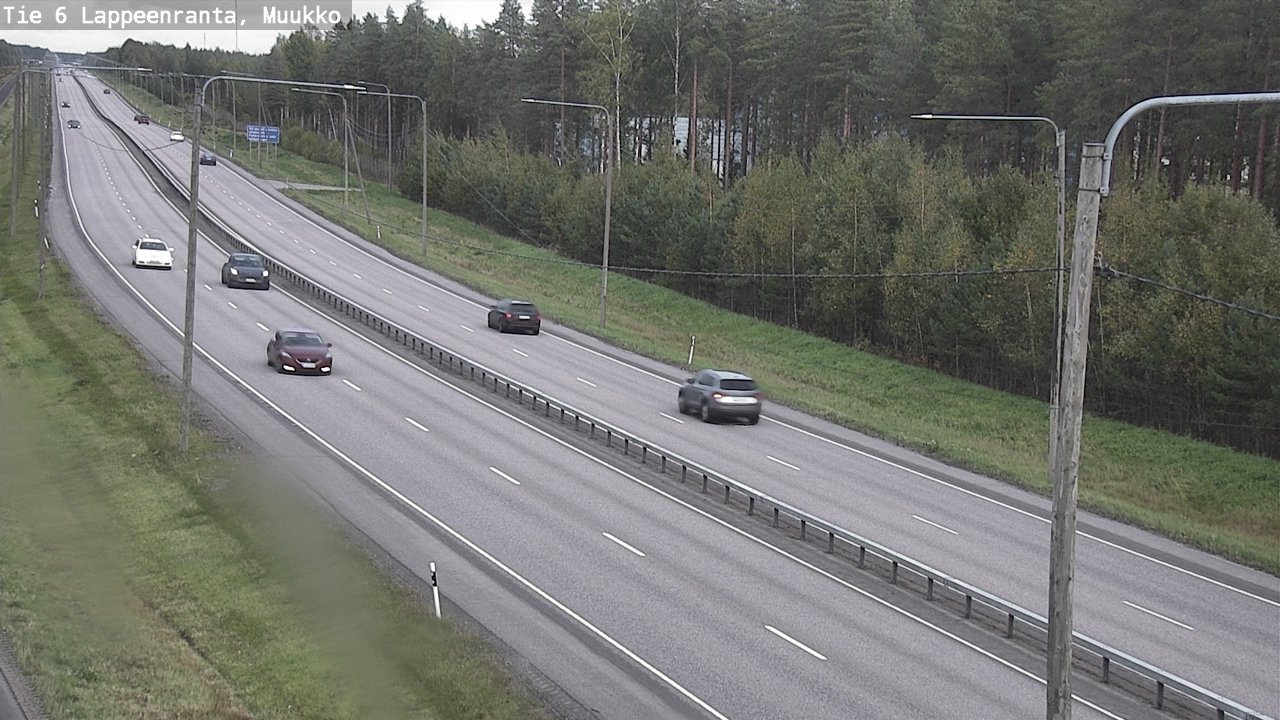 Kelikamerat Kuva Tie 6 Lappeenranta, Muukko, Lappeenranta, Etelä-Karjala