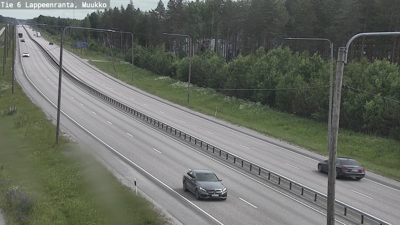 Kelikamerat Kuva Tie 6 Lappeenranta, Muukko, Lappeenranta, Etelä-Karjala
