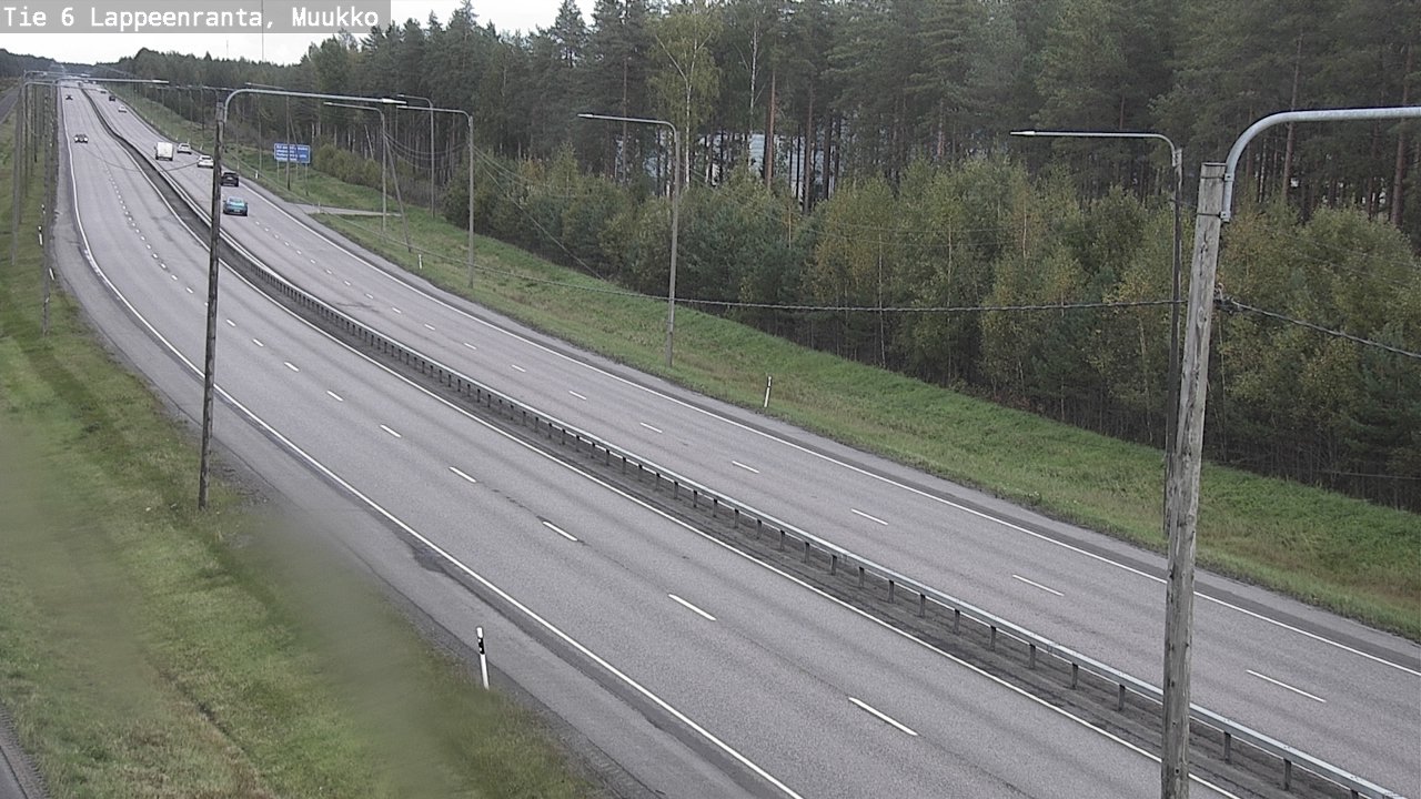 Kelikamerat Kuva Tie 6 Lappeenranta, Muukko, Lappeenranta, Etelä-Karjala