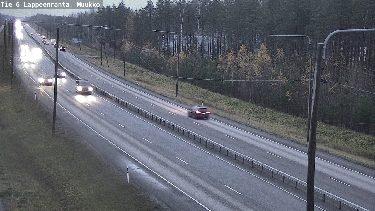 Kelikamerat Kuva Tie 6 Lappeenranta, Muukko, Lappeenranta, Etelä-Karjala