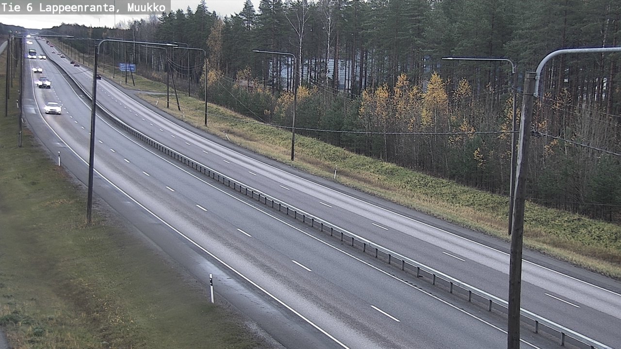 Kelikamerat Kuva Tie 6 Lappeenranta, Muukko, Lappeenranta, Etelä-Karjala