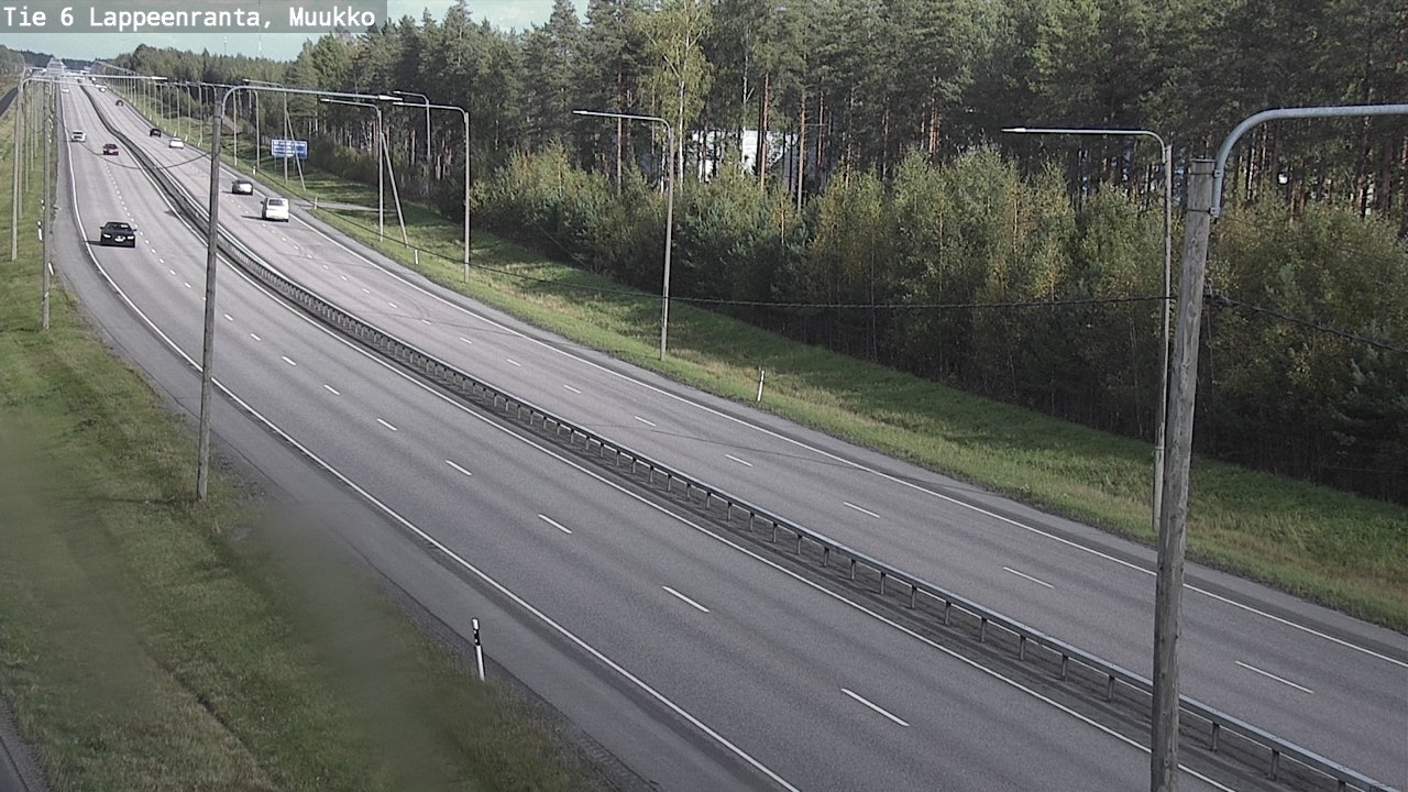 Kelikamerat Kuva Tie 6 Lappeenranta, Muukko, Lappeenranta, Etelä-Karjala