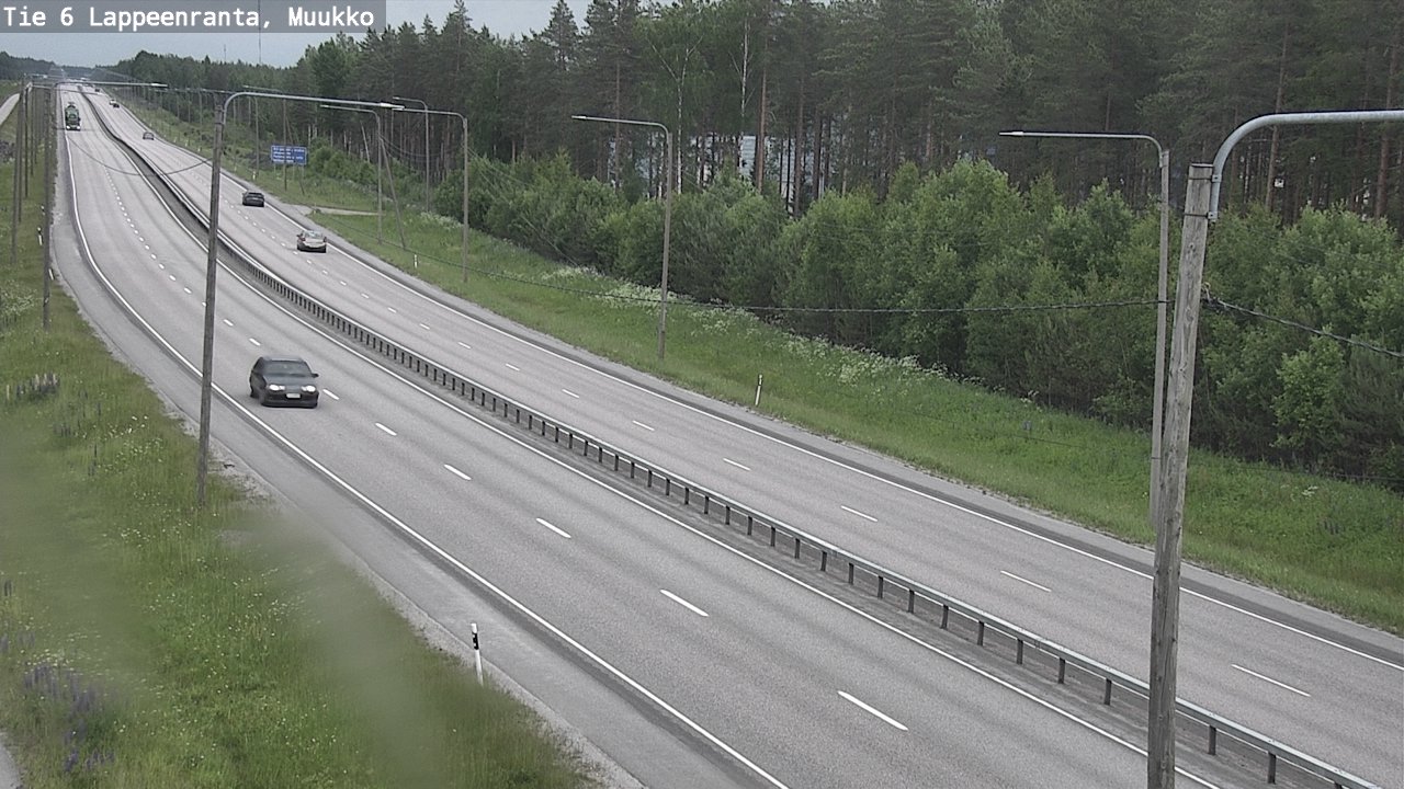 Kelikamerat Kuva Tie 6 Lappeenranta, Muukko, Lappeenranta, Etelä-Karjala