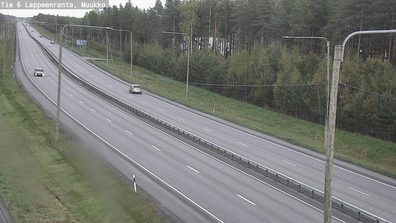 Kelikamerat Kuva Tie 6 Lappeenranta, Muukko, Lappeenranta, Etelä-Karjala