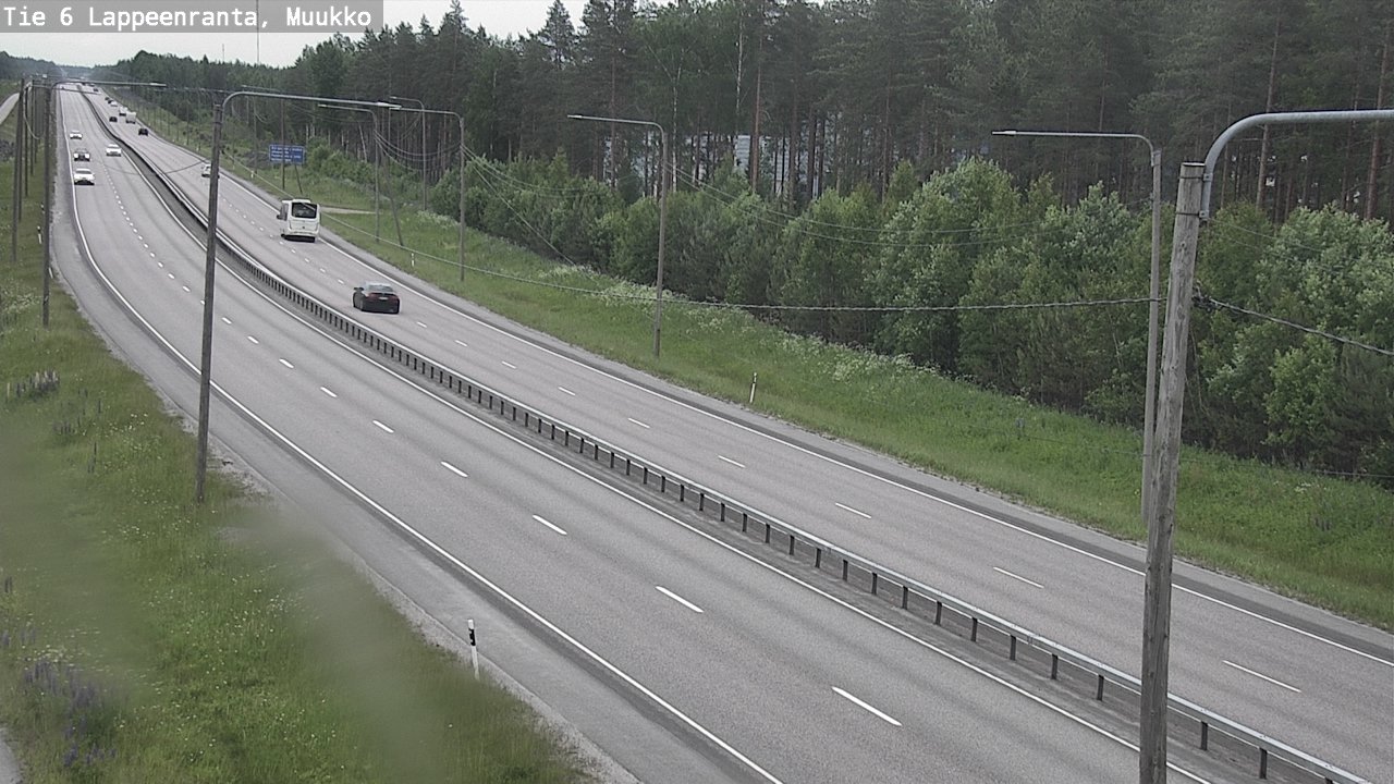 Kelikamerat Kuva Tie 6 Lappeenranta, Muukko, Lappeenranta, Etelä-Karjala