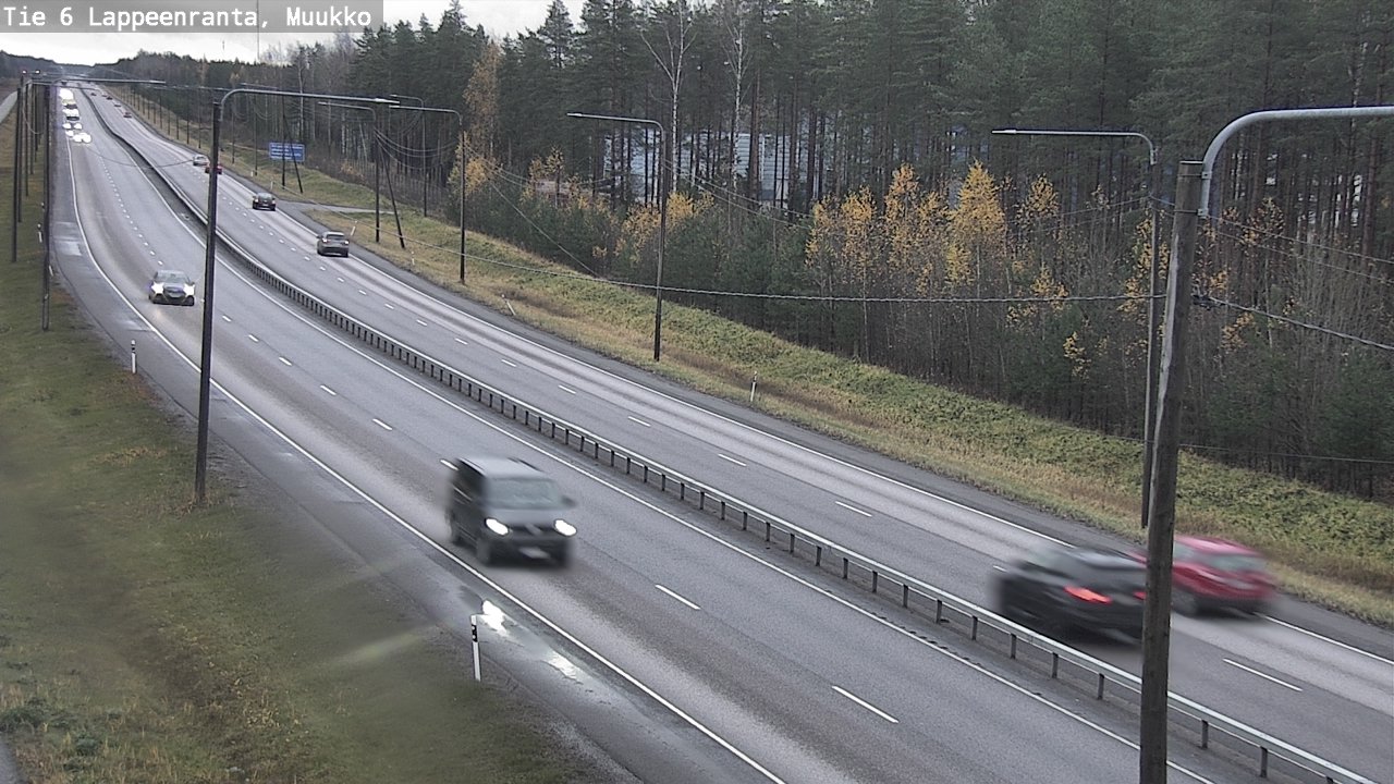 Kelikamerat Kuva Tie 6 Lappeenranta, Muukko, Lappeenranta, Etelä-Karjala