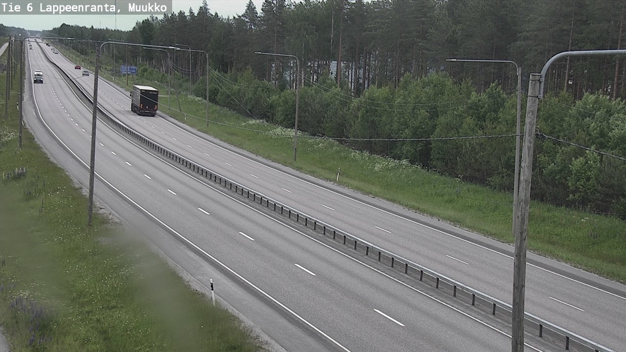 Kelikamerat Kuva Tie 6 Lappeenranta, Muukko, Lappeenranta, Etelä-Karjala