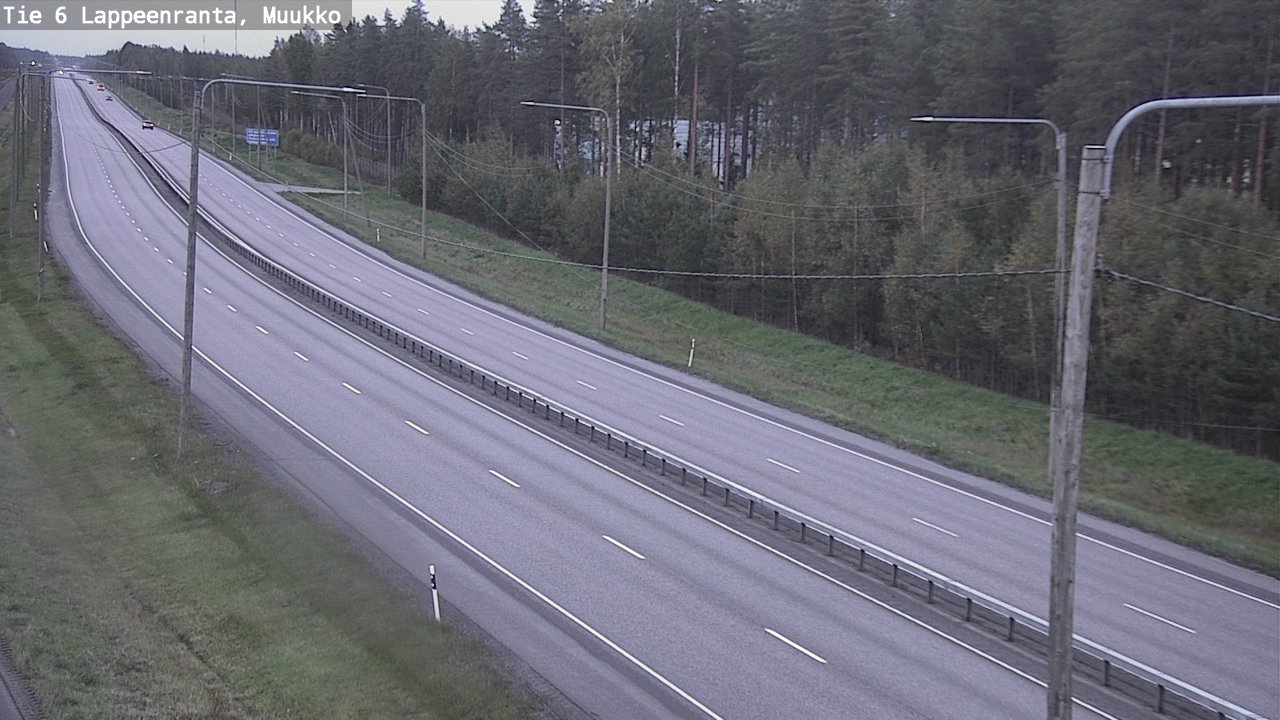 Kelikamerat Kuva Tie 6 Lappeenranta, Muukko, Lappeenranta, Etelä-Karjala