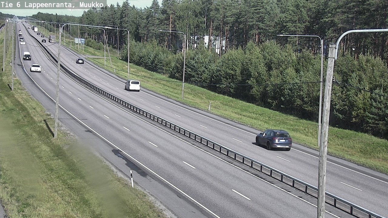 Kelikamerat Kuva Tie 6 Lappeenranta, Muukko, Lappeenranta, Etelä-Karjala