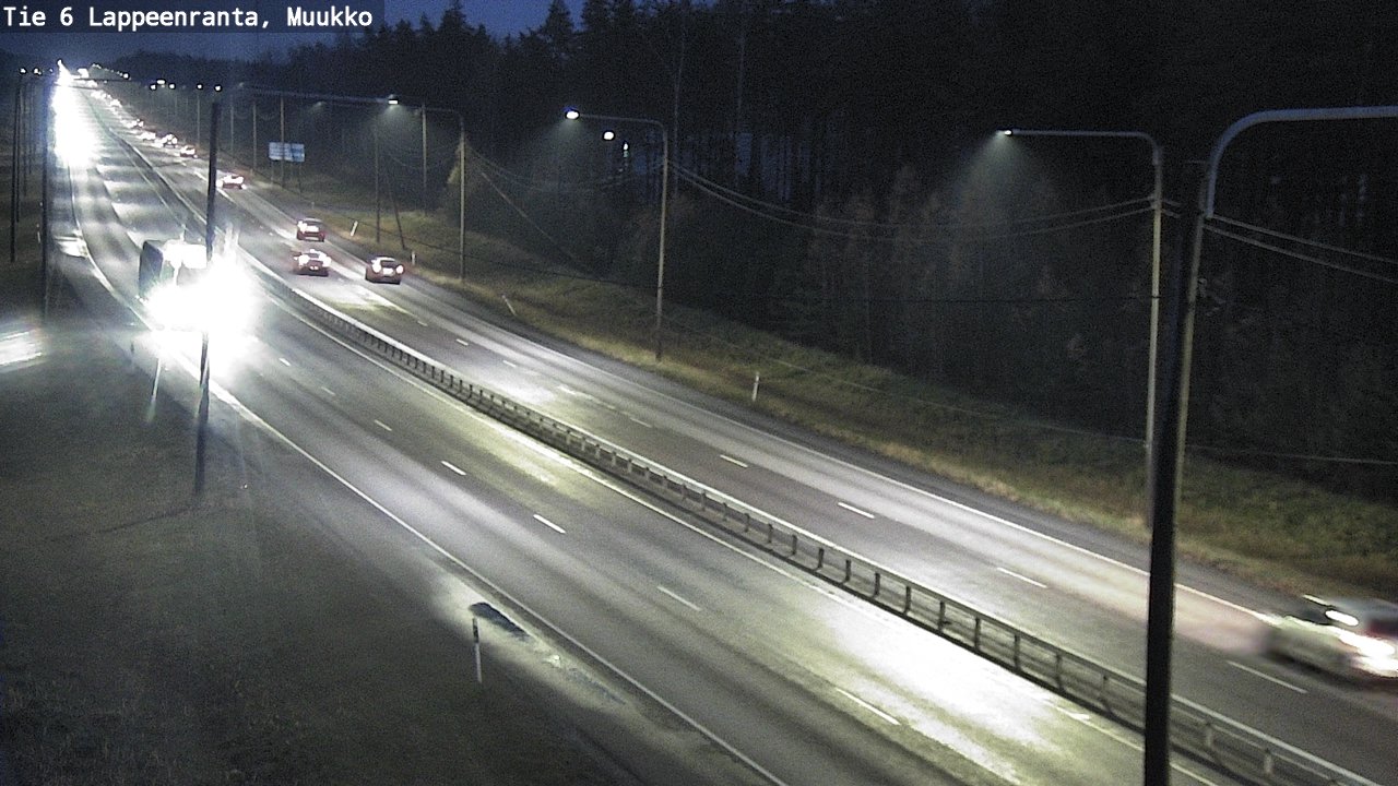 Kelikamerat Kuva Tie 6 Lappeenranta, Muukko, Lappeenranta, Etelä-Karjala