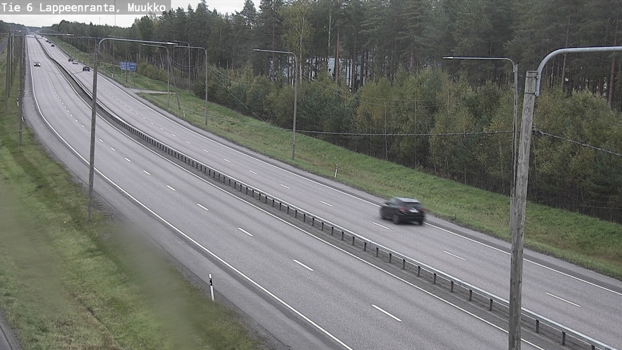 Kelikamerat Kuva Tie 6 Lappeenranta, Muukko, Lappeenranta, Etelä-Karjala