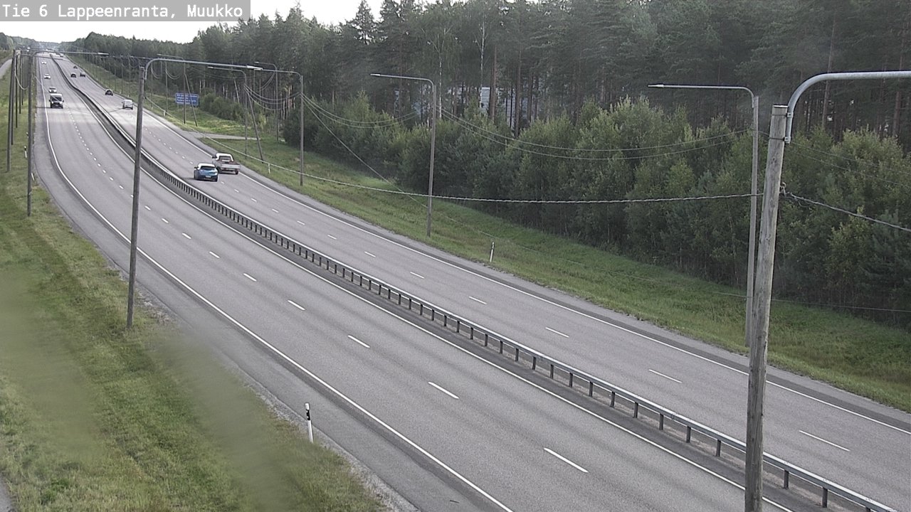 Kelikamerat Kuva Tie 6 Lappeenranta, Muukko, Lappeenranta, Etelä-Karjala