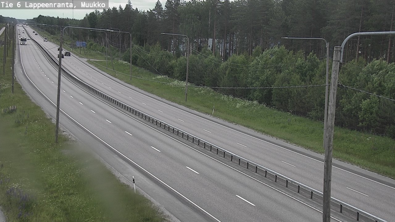 Kelikamerat Kuva Tie 6 Lappeenranta, Muukko, Lappeenranta, Etelä-Karjala