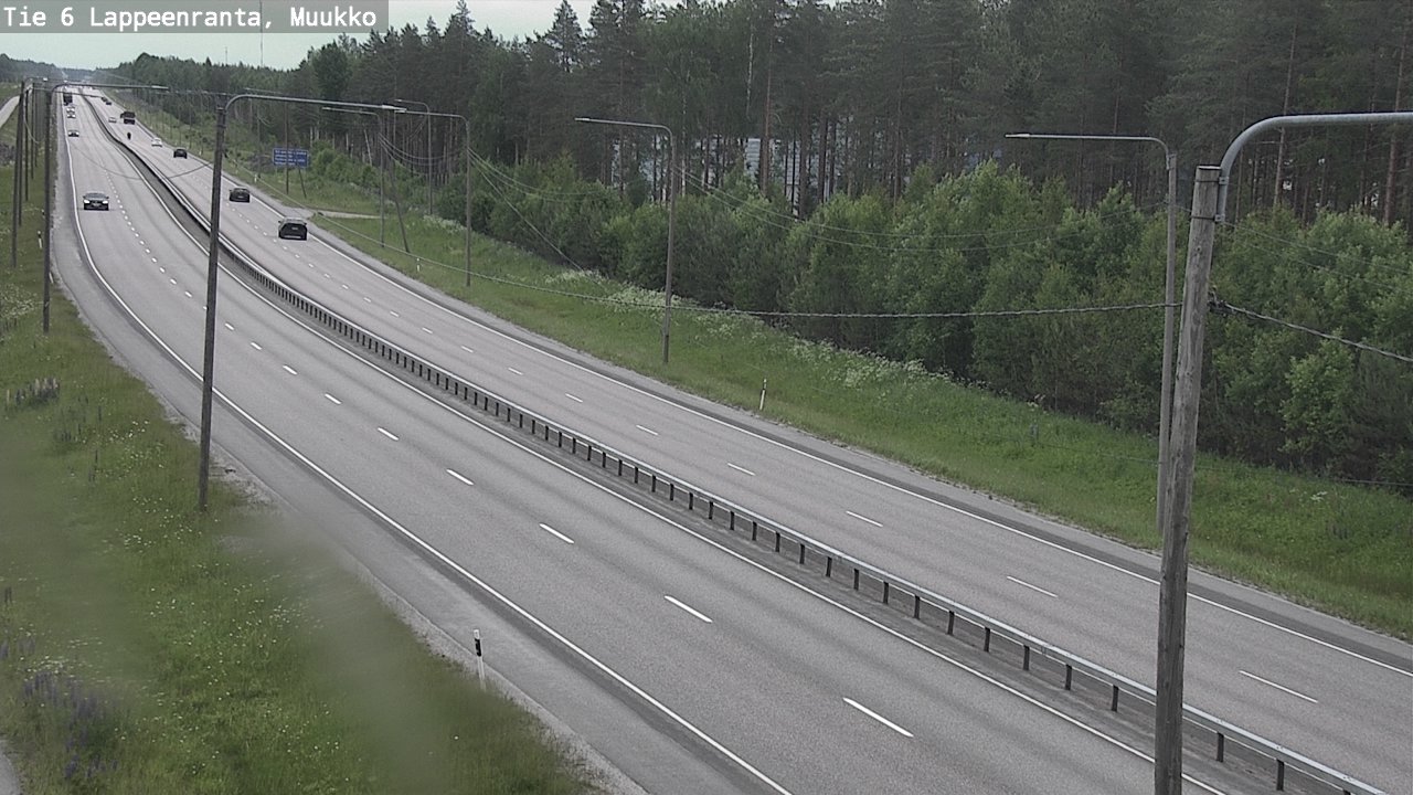 Kelikamerat Kuva Tie 6 Lappeenranta, Muukko, Lappeenranta, Etelä-Karjala