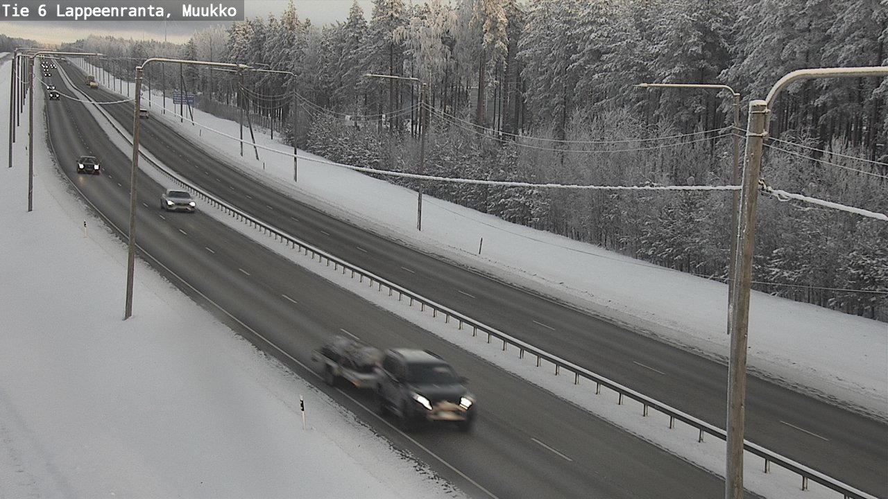 Kelikamerat Kuva Tie 6 Lappeenranta, Muukko, Lappeenranta, Etelä-Karjala