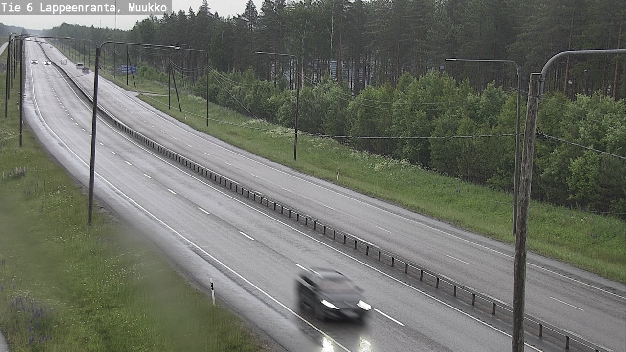 Kelikamerat Kuva Tie 6 Lappeenranta, Muukko, Lappeenranta, Etelä-Karjala