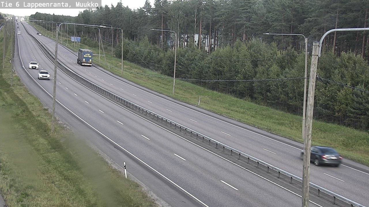 Kelikamerat Kuva Tie 6 Lappeenranta, Muukko, Lappeenranta, Etelä-Karjala