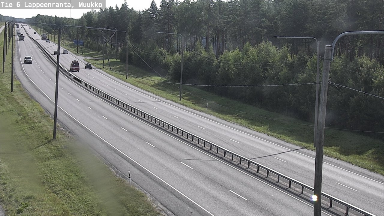 Kelikamerat Kuva Tie 6 Lappeenranta, Muukko, Lappeenranta, Etelä-Karjala