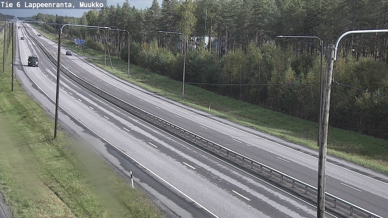 Kelikamerat Kuva Tie 6 Lappeenranta, Muukko, Lappeenranta, Etelä-Karjala