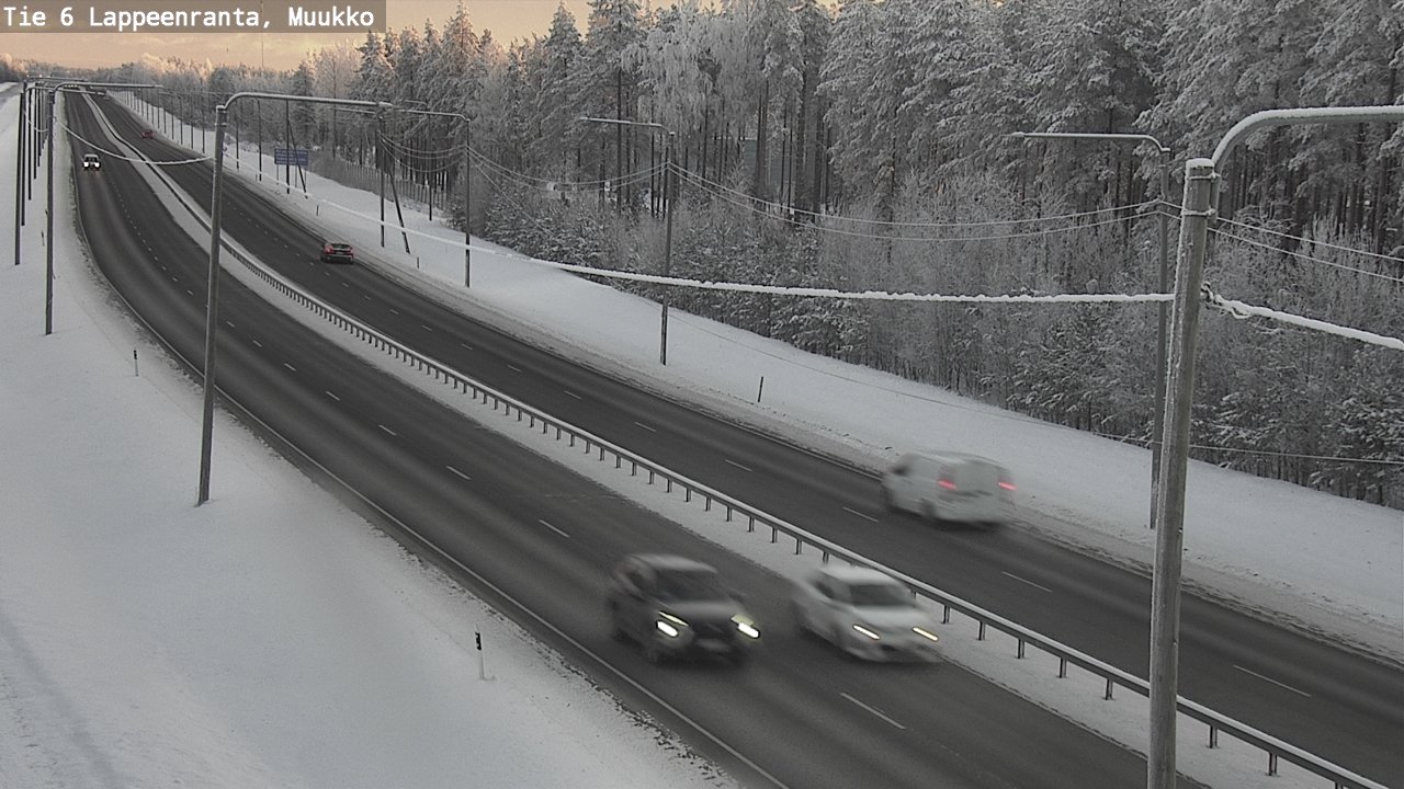 Kelikamerat Kuva Tie 6 Lappeenranta, Muukko, Lappeenranta, Etelä-Karjala