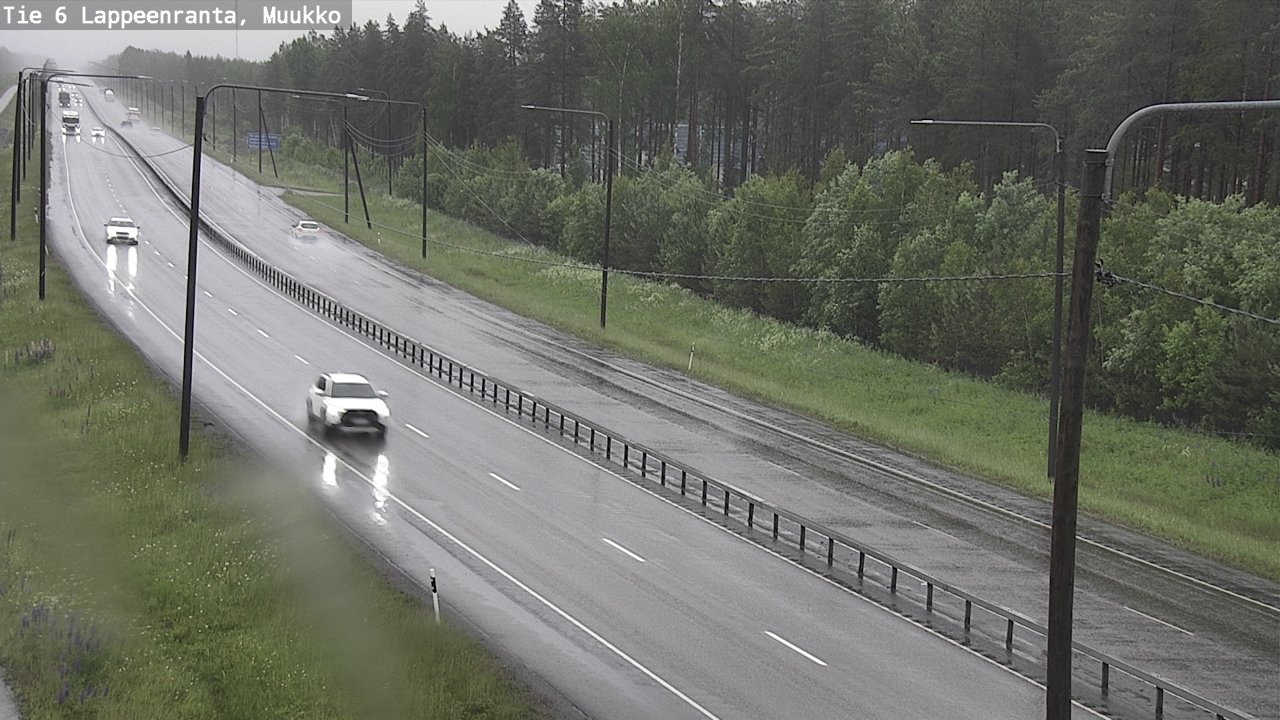 Weather Camera Image Road 6 Lappeenranta, Muukko, Lappeenranta, Etelä-Karjala